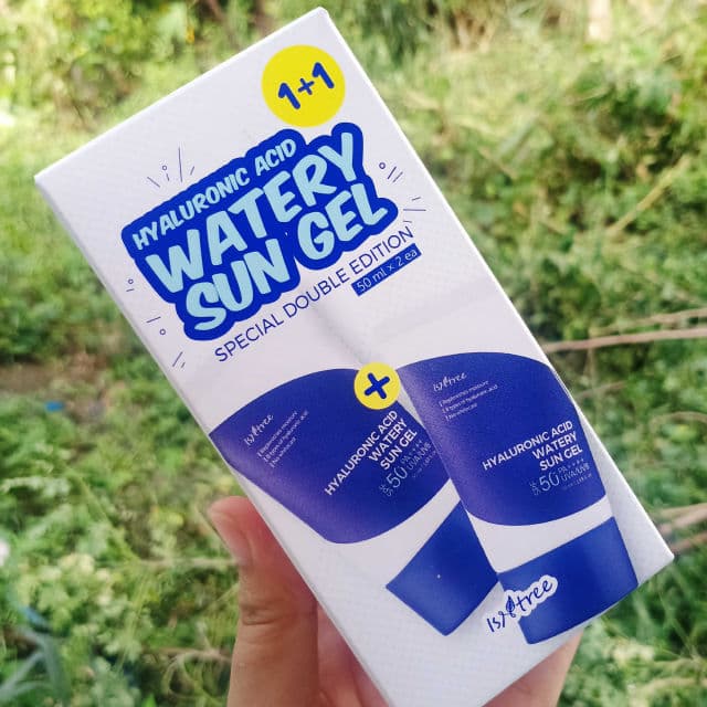 ISNTREE Hyaluronic Acid Watery Sun Gel SPF50+ PA++++ review photo by Jnnyfr
