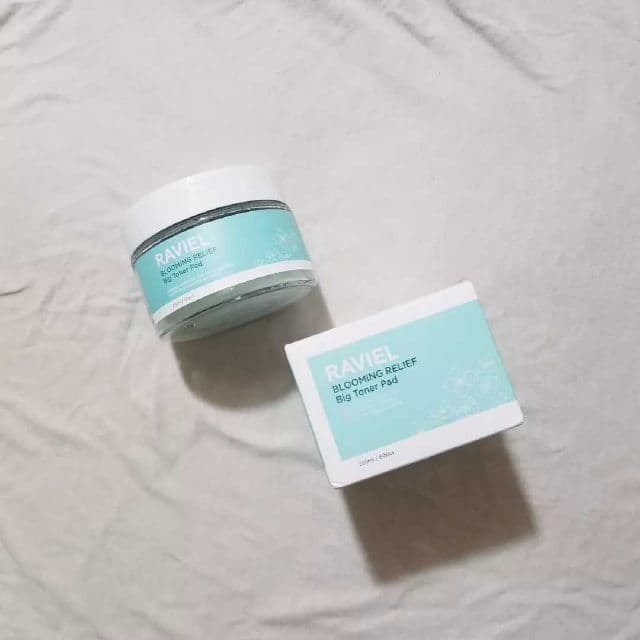 RAVIEL Blooming Relief Big Toner Pad review photo by callmeinge