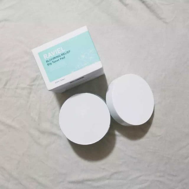 RAVIEL Blooming Relief Big Toner Pad review photo by callmeinge