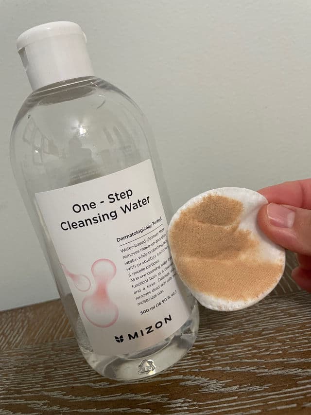 Mizon One Step Cleansing Water review photo by AngieQuantas