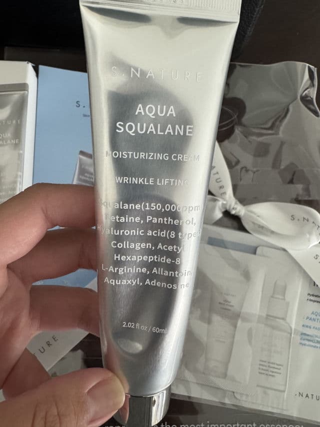 S.NATURE Aqua Squalane Moisturizing Cream review photo by AngieQuantas