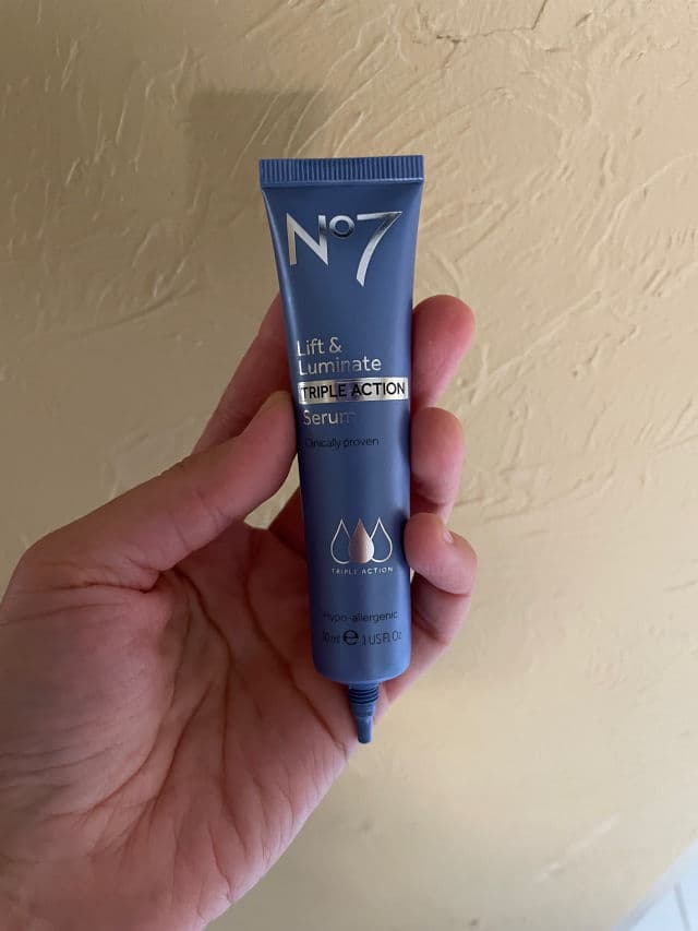 No7 Lift and Luminate Triple Action Serum review photo by AngieQuantas