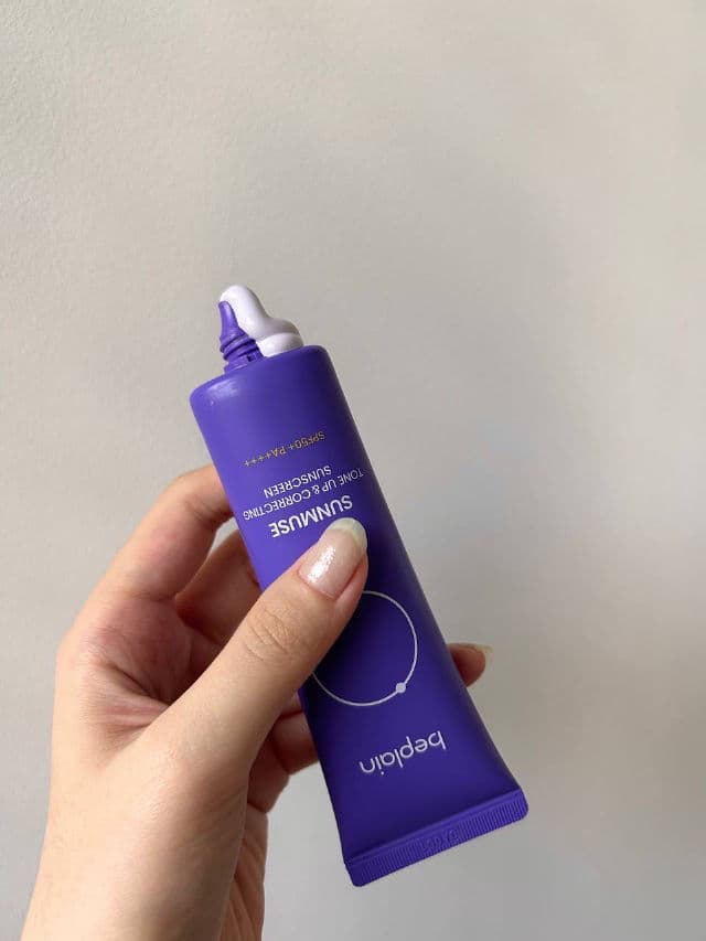 Beplain Sunmuse Tone-Up & Correcting Sunscreen SPF 50+ PA++++ review photo by chubsterskin