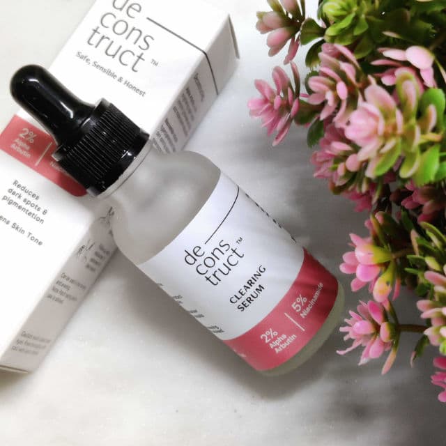 Deconstruct Clearing Serum- 2 % Alpha Arbutin + 5 % Niacinamide review photo by Beautydestination4u