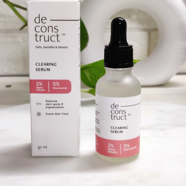 Deconstruct Clearing Serum- 2 % Alpha Arbutin + 5 % Niacinamide review photo by Beautydestination4u