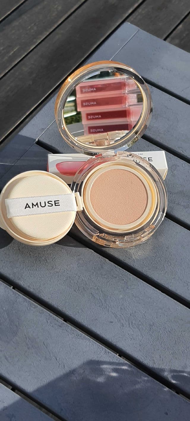 AMUSE Dew Jelly Vegan Cushion SPF38 PA+++ review photo by ChristieX