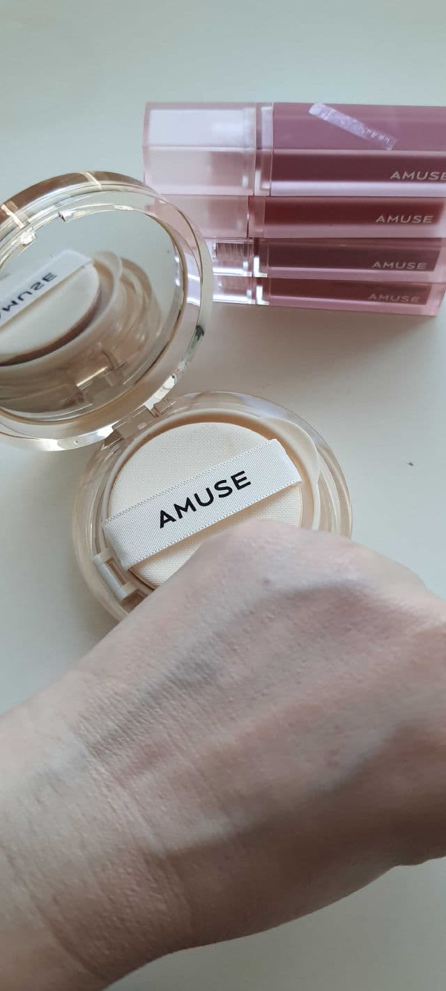 AMUSE Dew Jelly Vegan Cushion SPF38 PA+++ review photo by ChristieX