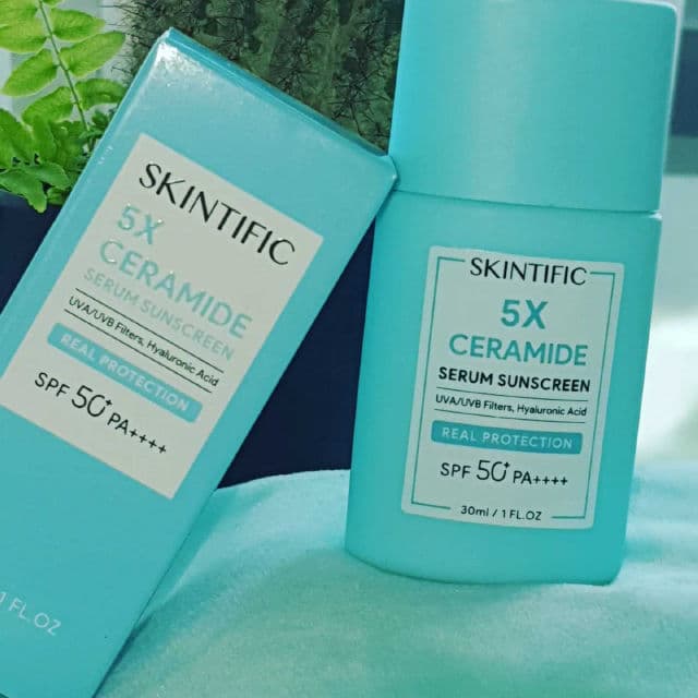 Skintific 5X Ceramide Serum Sunscreen SPF50 PA++++ review photo by ChristieX
