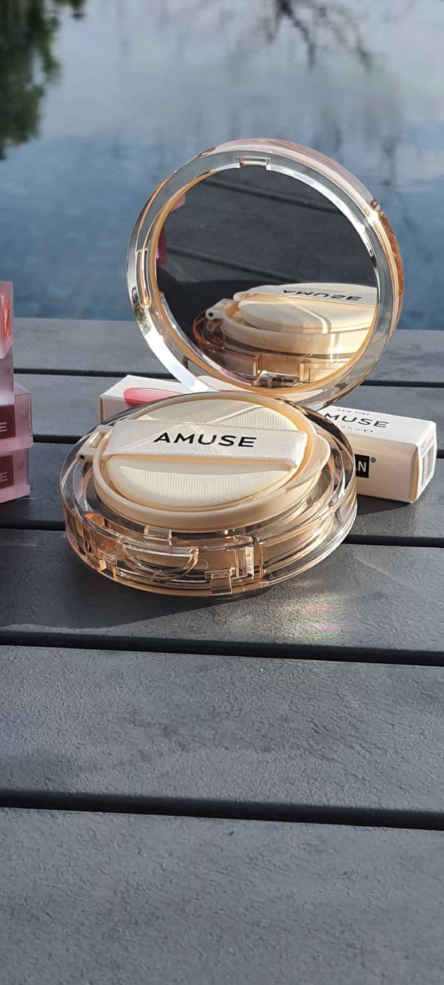 AMUSE Dew Jelly Vegan Cushion SPF38 PA+++ review photo by ChristieX
