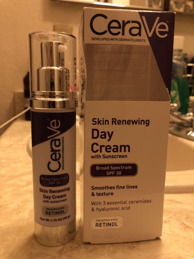 CeraVe Skin Renewing Day Cream SPF 30 review photo by csmall707
