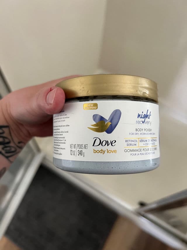 Dove Body Love Night Recovery Body Polish review photo by katlinmc