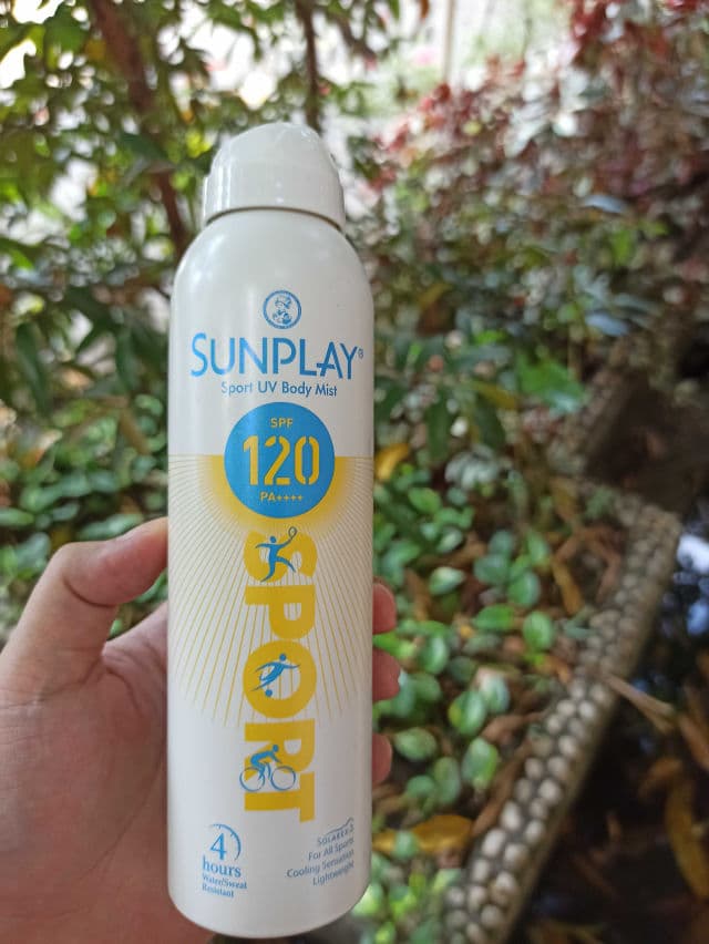 Sunplay Sport UV Body Mist SPF 120 review photo by xtintina