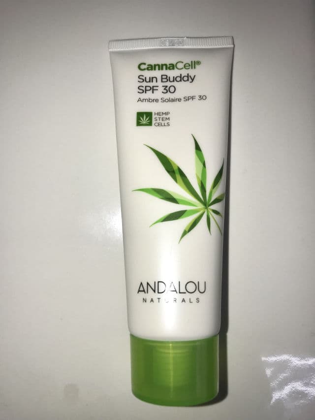 Andalou Naturals CannaCell Sun Buddy SPF 30 review photo by javi2202