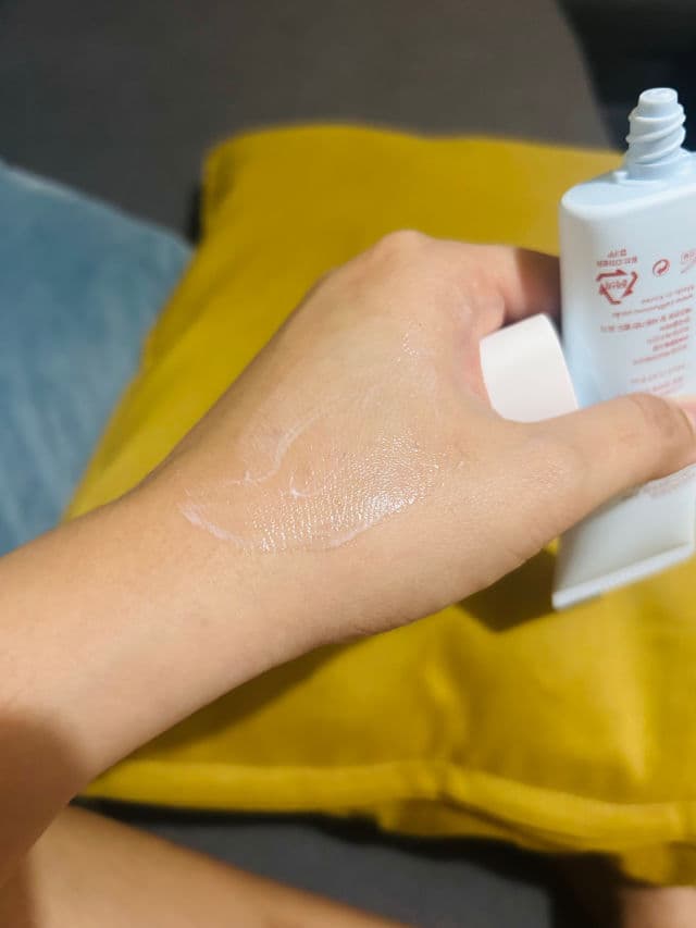 Cell Fusion C Aquatica Sunscreen 100 SPF50+ PA++++  review photo by Coffeethenskin