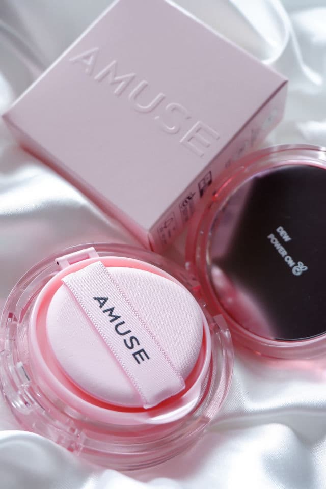 AMUSE Dew Power Vegan Cushion SPF50 PA++++ review photo by saylin