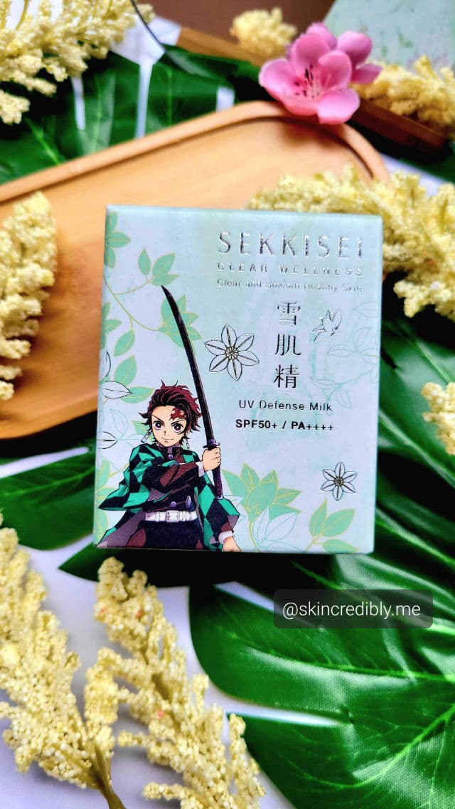 Sekkisei Clear Wellness UV Defense Milk SPF 50+ PA++++ review photo by SkincrediblyMe