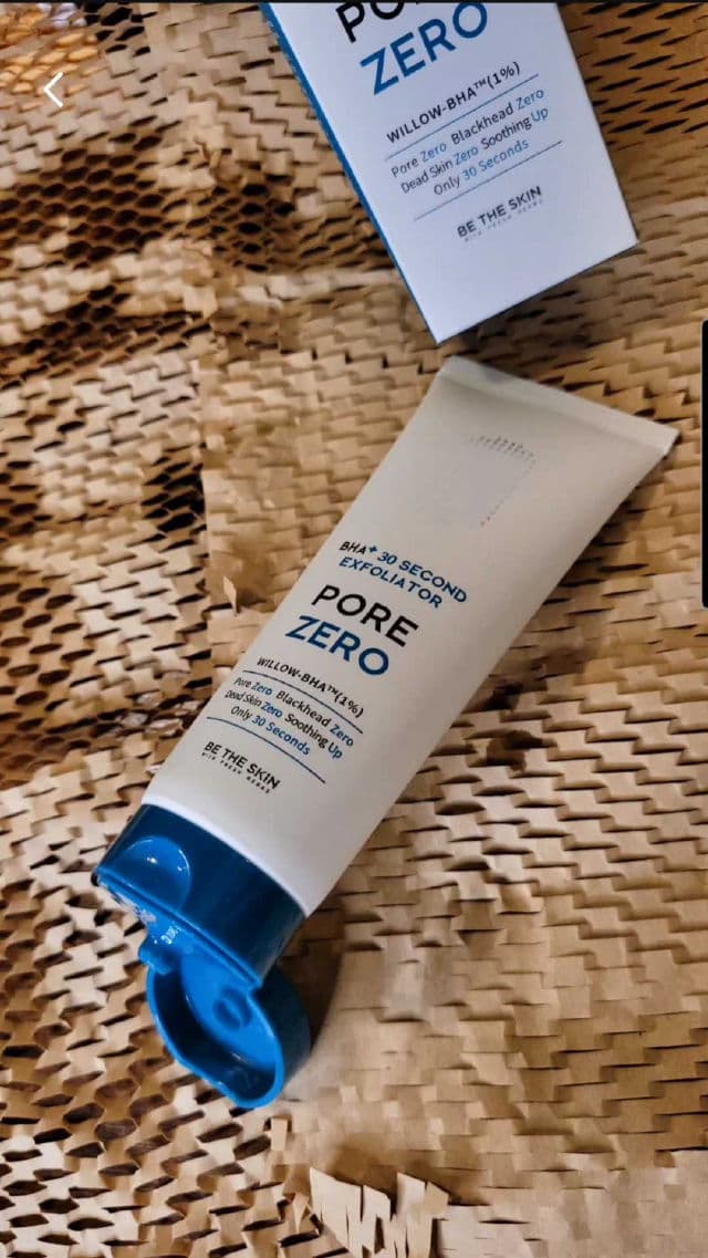 be the skin BHA+ Pore Zero 30 Second Exfoliator review photo by SkincrediblyMe