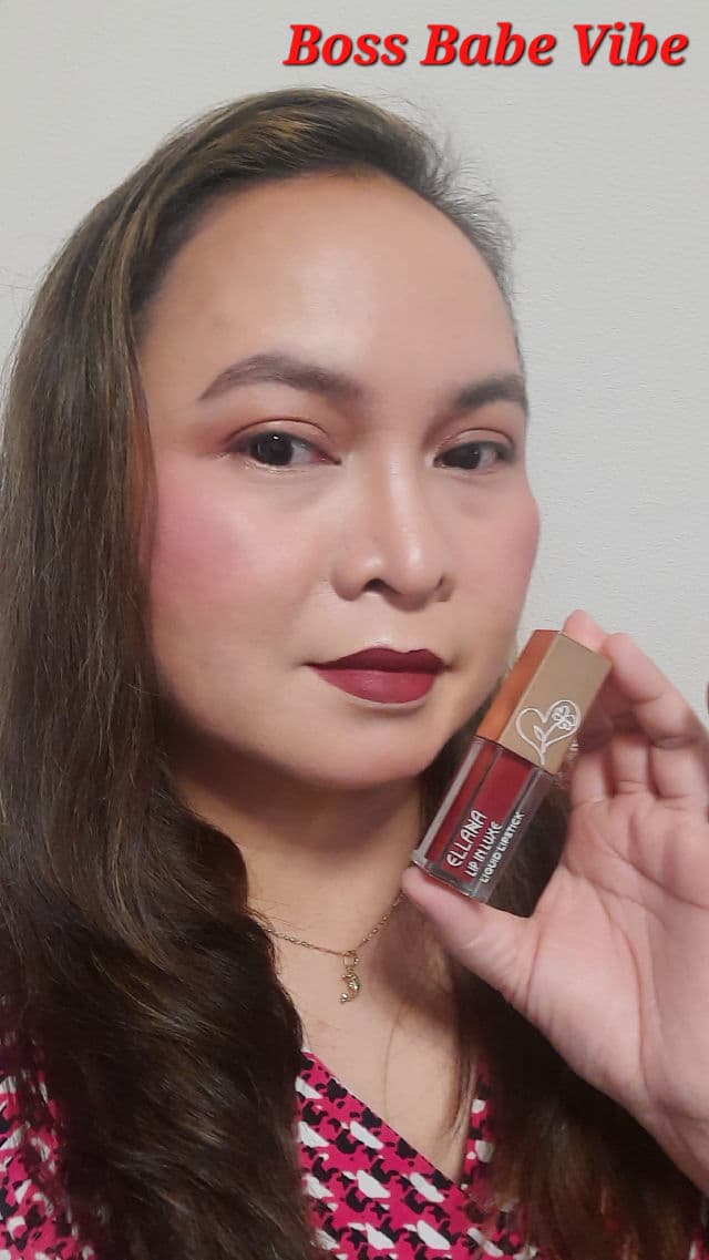 Ellana Cosmetics Lip in Luxe Liquid Lipstick review photo by kite214