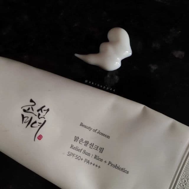 BEAUTY OF JOSEON Relief Sun Rice + Probiotics SPF50+ PA++++ review photo by skinupp44