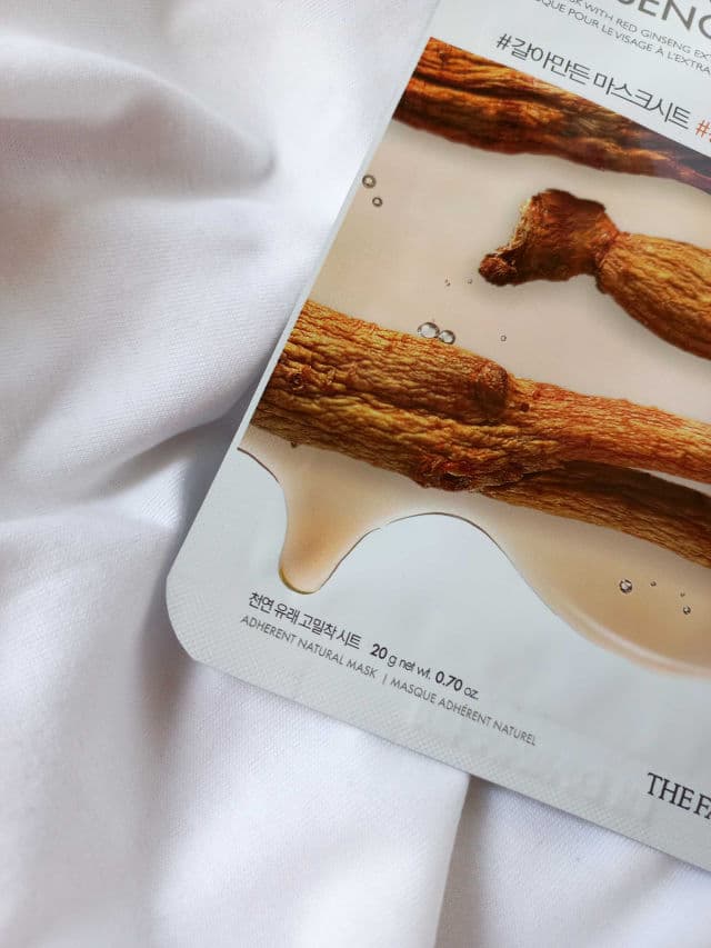THE FACE SHOP Real Nature Face Mask (Red Ginseng) review photo by valenshine