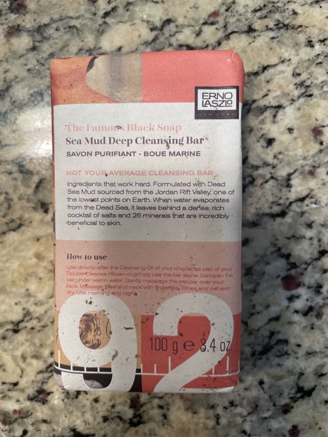 Erno Laszlo Sea Mud Deep Cleansing Bar review photo by LPeachy