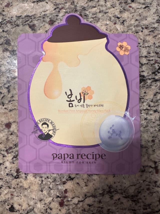PAPA RECIPE Bombee Pore Ampoule Honey Mask Pack review photo by LPeachy