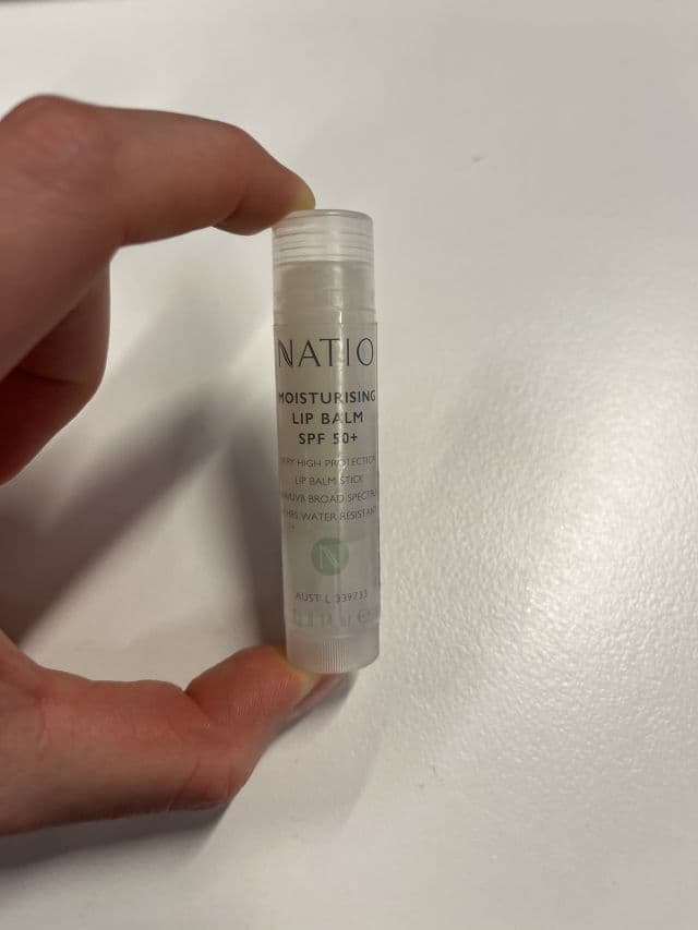 Natio Moisturising Lip Balm SPF 50+  review photo by KarolinaR