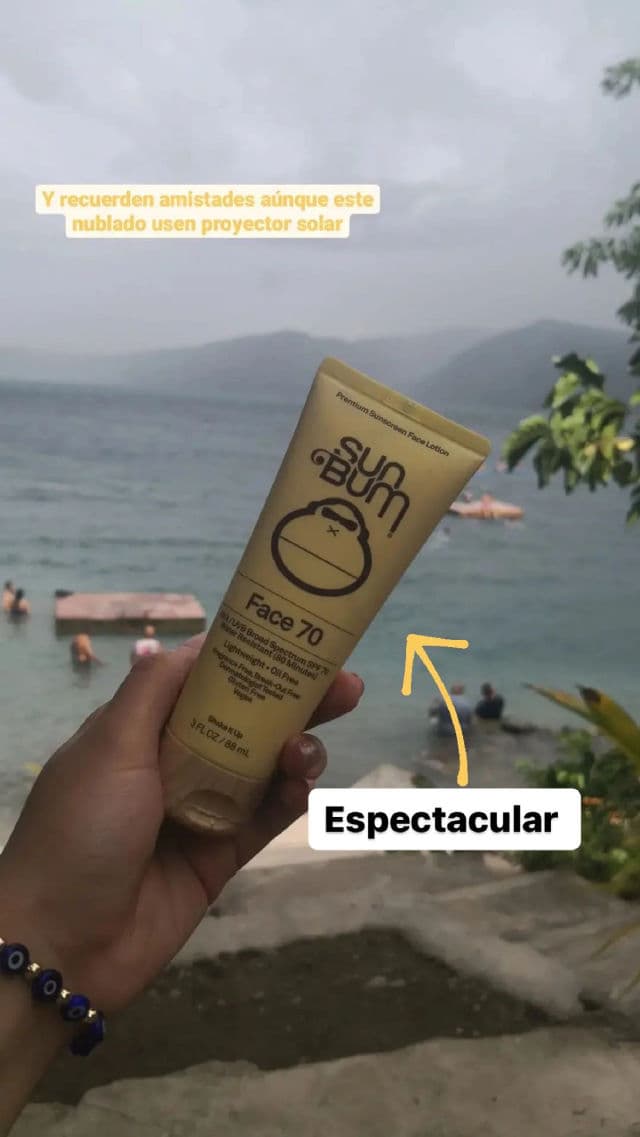 Sun Bum Original SPF 70 Sunscreen Face Lotion review photo by Crisdane07