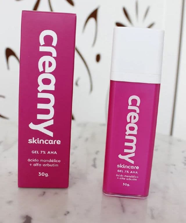 Creamy Skincare 7% AHA Gel Mandelic Acid + Alpha-Arbutin + Hypskin review photo by Crisdane07