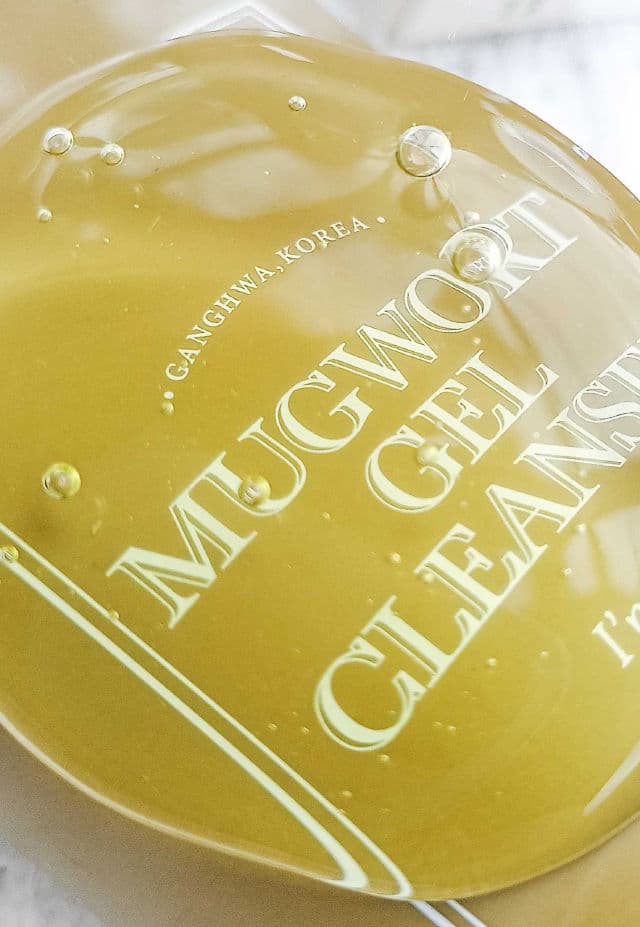 I'M FROM Mugwort Gel Cleanser review photo by KatrinaBandolin