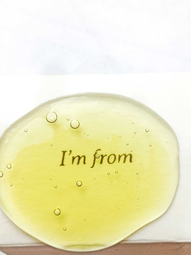 I'M FROM Mugwort Gel Cleanser review photo by KatrinaBandolin