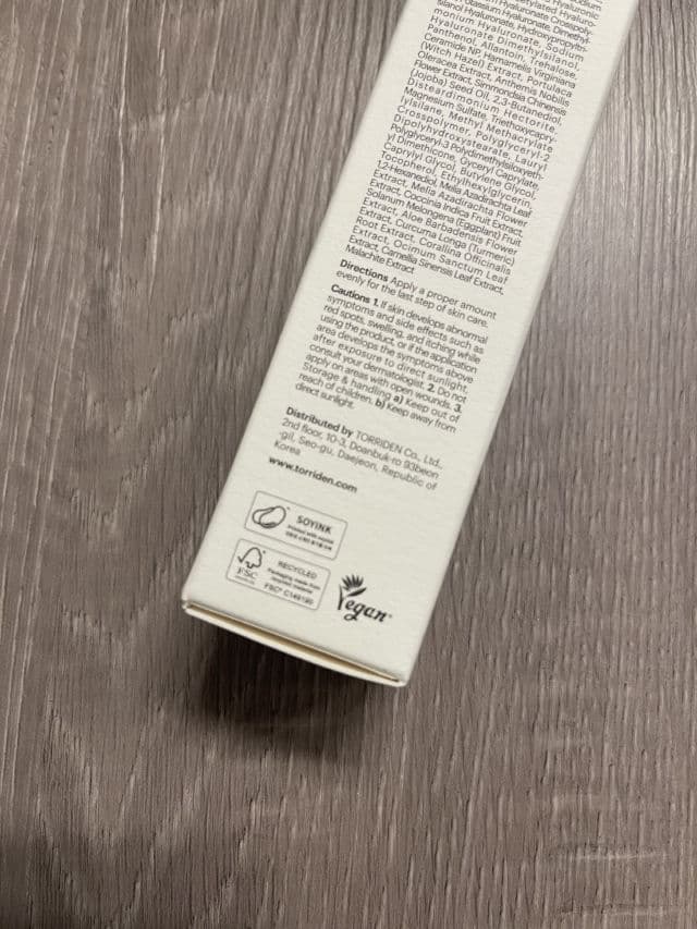 Torriden Dive-in Mild Sun Cream SPF 50+ PA++++ review photo by queque062