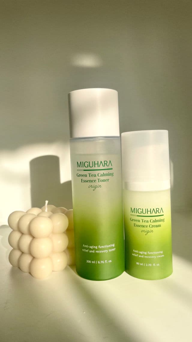 Miguhara Green Tea Calming Essence Cream - Origin review photo by cupfulofselfcare08