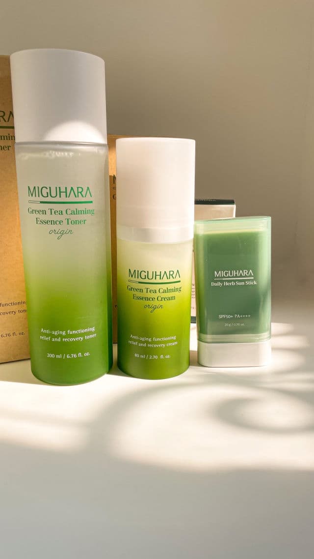 Miguhara Green Tea Calming Essence Cream - Origin review photo by cupfulofselfcare08