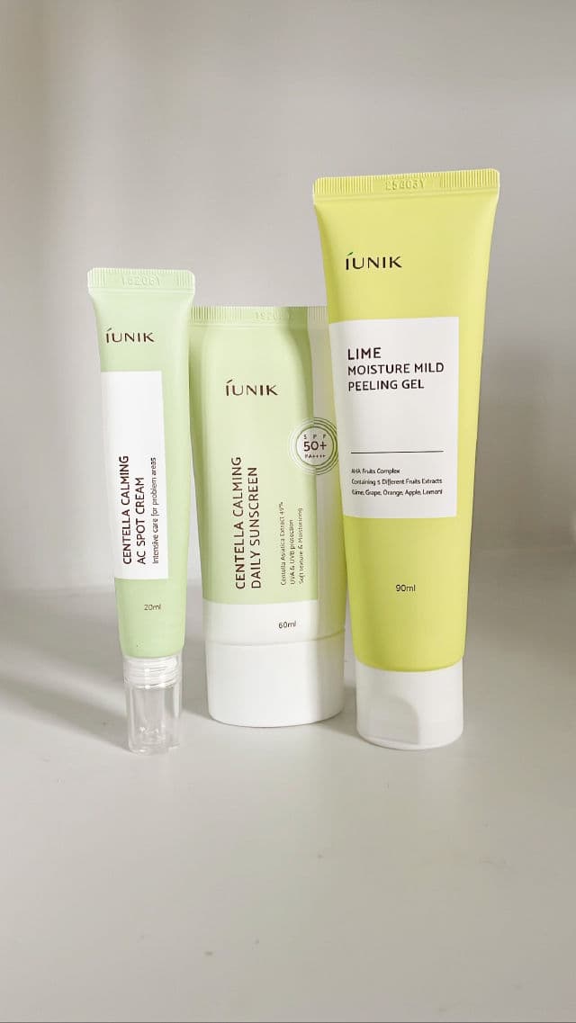 Iunik Centella Calming Daily Sunscreen SPF 50 PA++++ review photo by cupfulofselfcare08