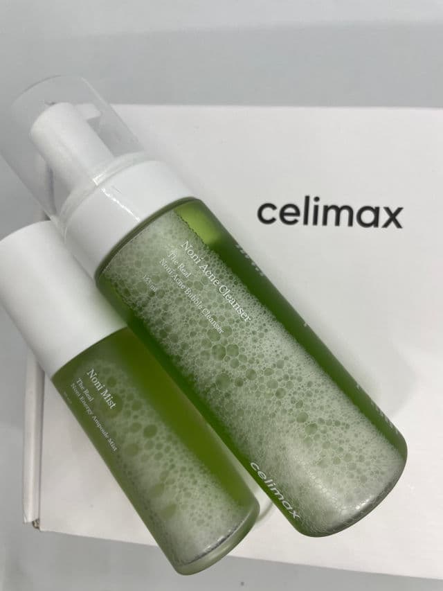 CELIMAX The Real Noni Acne Bubble Cleanser review photo by cupfulofselfcare08