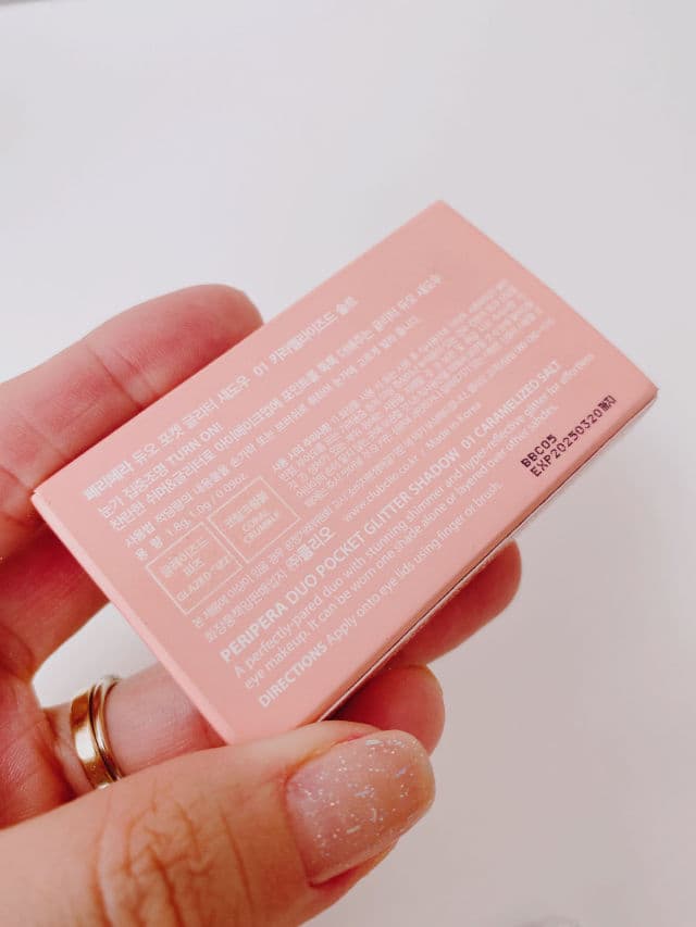 Peripera 01 Caramelized Salt review photo by agathagarib