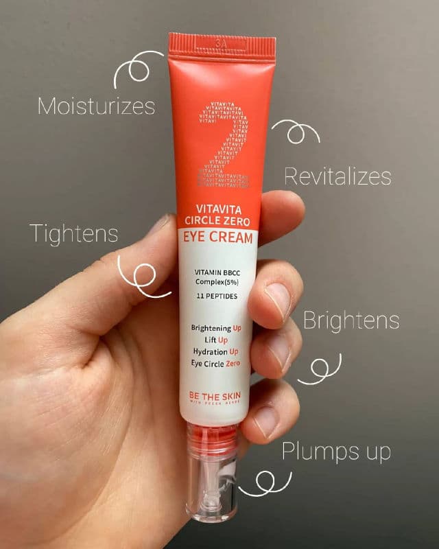 be the skin Vitavita Circle Zero Eye Cream review photo by Mamajournalist
