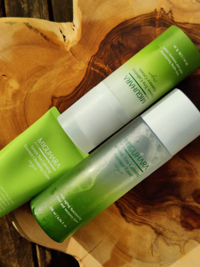 Miguhara Green Tea Calming Essence Cream - Origin review photo by Lesyao