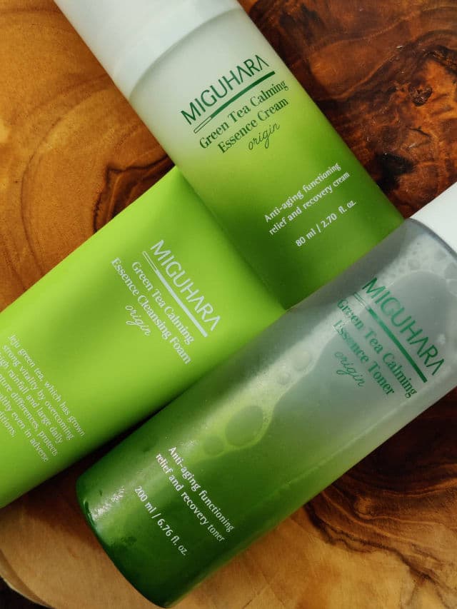 Miguhara Green Tea Calming Essence Cream - Origin review photo by Lesyao