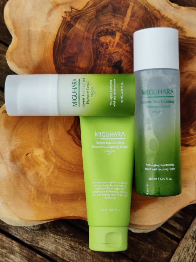 Miguhara Green Tea Calming Essence Cream - Origin review photo by Lesyao
