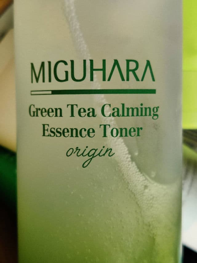 Miguhara Green Tea Calming Essence Cleansing Foam review photo by Lesyao