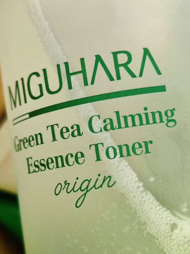 Miguhara Green Tea Calming Essence Cleansing Foam review photo by Lesyao