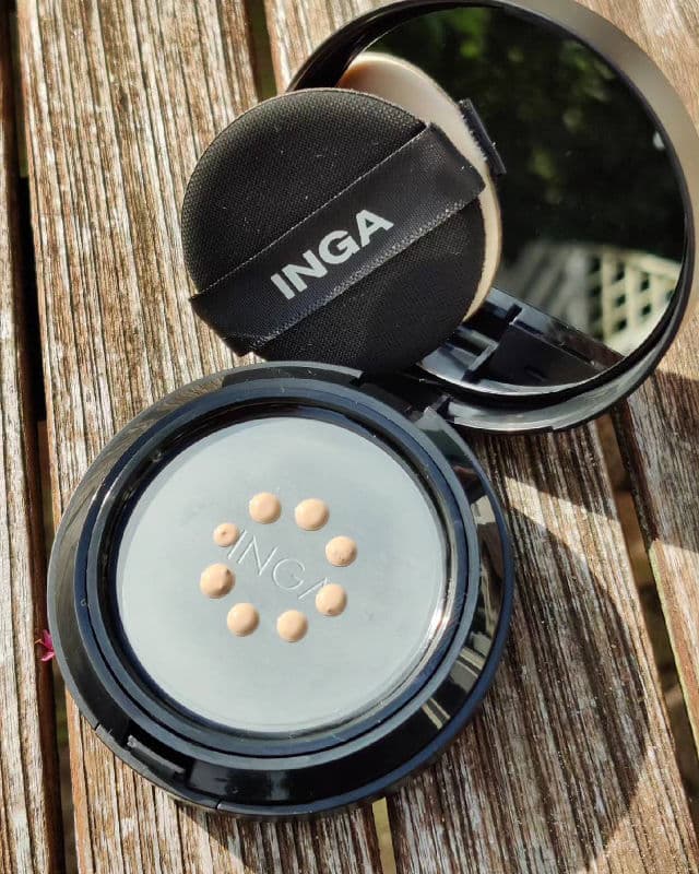 INGA Cover Fitting Tattoo Cushion SPF35 PA++ - Neutral Beige review photo by Lesyao