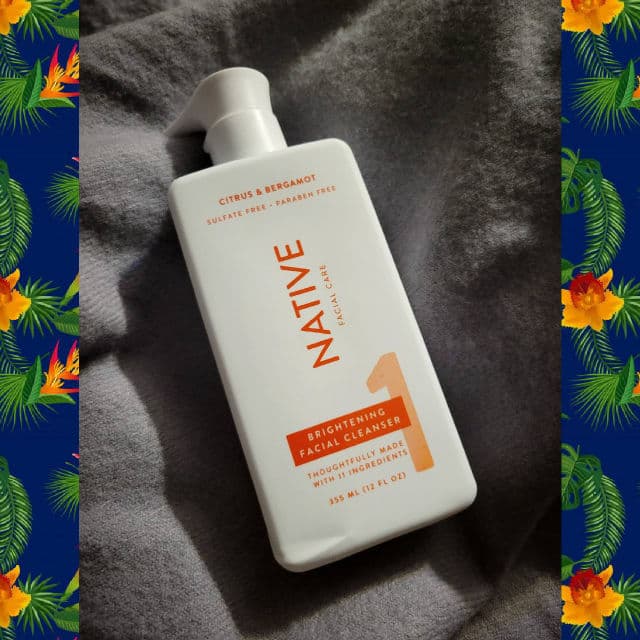 NATIVE Citrus & Bergamot Brightening Facial Cleanser review photo by Rdeaderick13