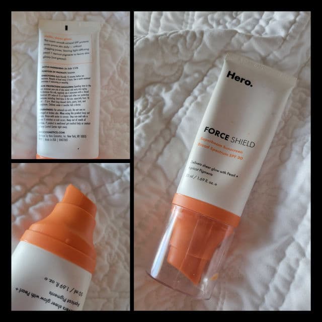 Hero Cosmetics Force Shield Superbeam Sunscreen SPF 30 review photo by Rdeaderick13