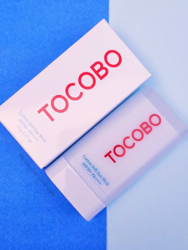 Tocobo Cotton Soft Sun Stick SPF50+ PA++++ review photo by indiaskincareblogger