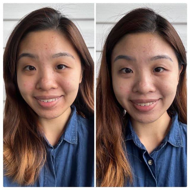 JUNG BEAUTY Probiotics Tinted Sun Serum SPF50+ PA+++ review photo by Atee