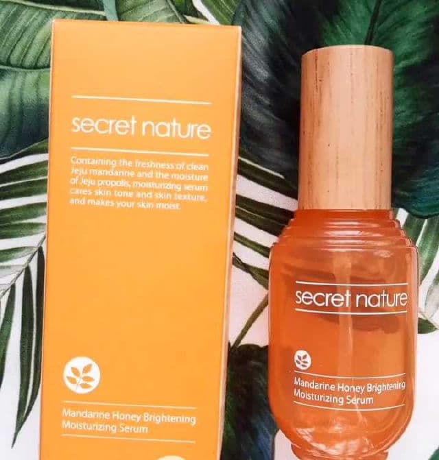 Secret Nature Mandarine Honey Whitening Moisturizing Serum review photo by Trendfashionhunter
