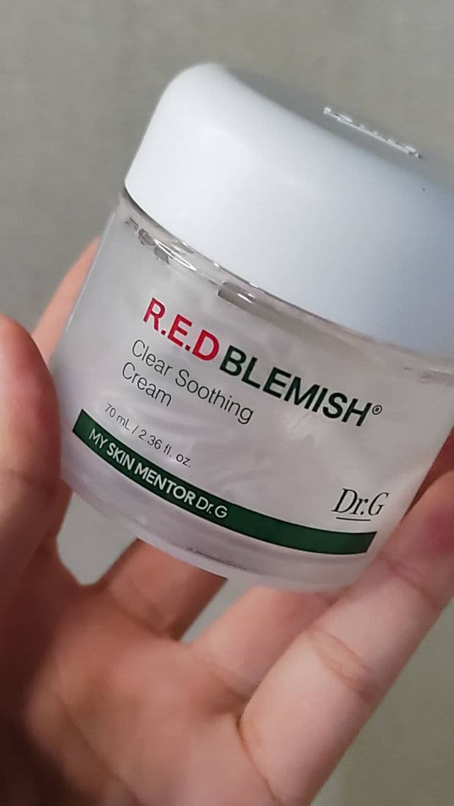 DR.G Red Blemish Clear Soothing Cream review photo by dhyndana